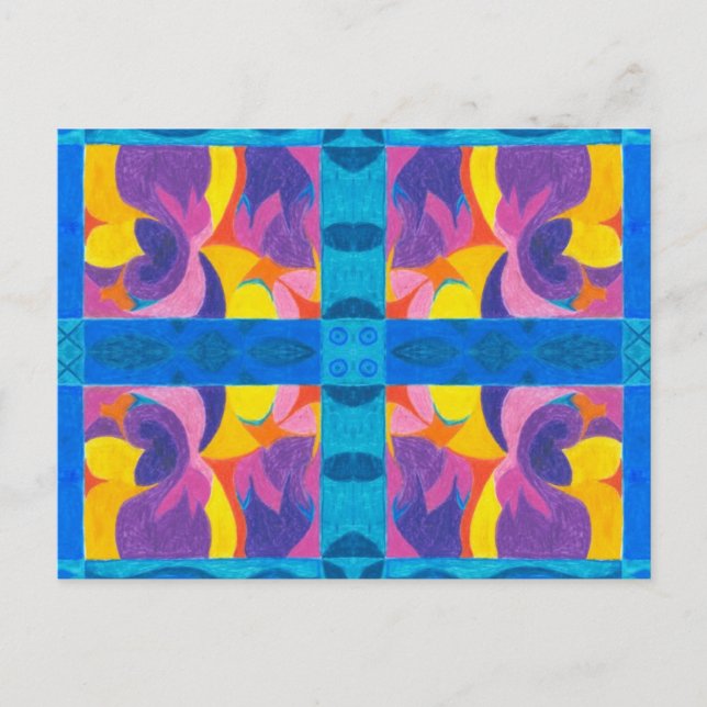 Cartão Postal Placa fruta (Frente)