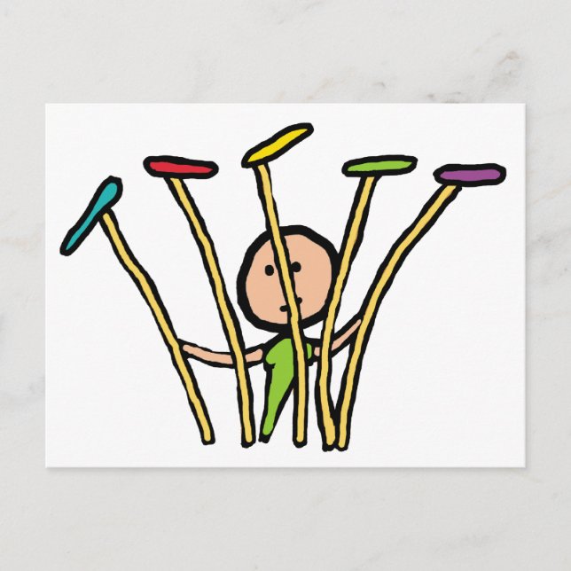 Cartão Postal Placa girando (Frente)