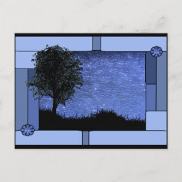 Cartão Postal Placa Inspiron Dois