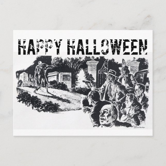 Cartão Postal Placa não morta (Frente)