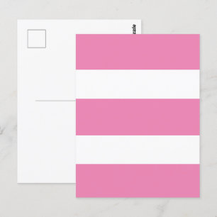 Cartão Postal Placa Plana Stripe Marítima