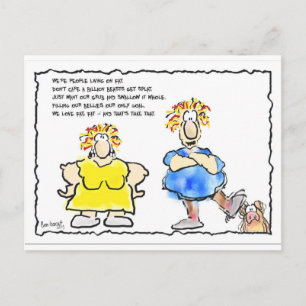 Cartão Postal Placa ponderada