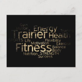 Cartão Postal Placa Posta de Malhação de inclinação