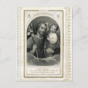 Cartão Postal Placa Postada francesa Vintage