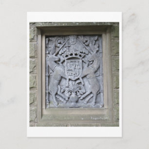 Cartão Postal Placa Unicorn