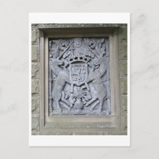 Cartão Postal Placa Unicorn