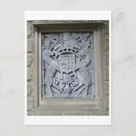 Cartão Postal Placa Unicorn