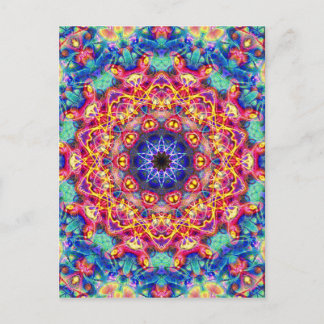 Cartão Postal Placas postais do Decagram V 1 Expandido