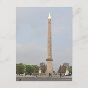 Cartão Postal Place de la Concorde em Paris França