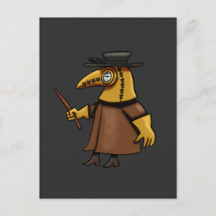 Cartão Postal Plague Doctor Patch
