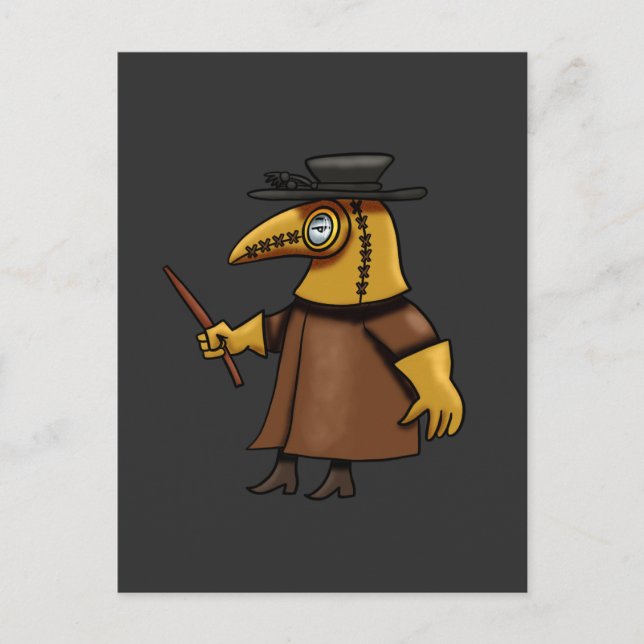Cartão Postal Plague Doctor Patch (Frente)