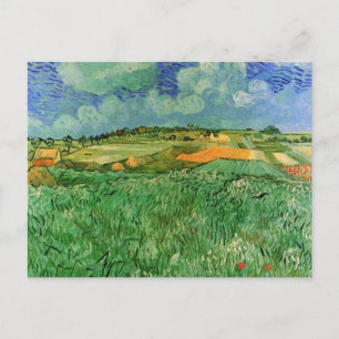 Cartão Postal Plain Próar Auvers por Vincent van Gogh