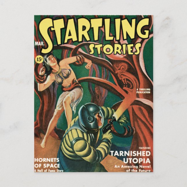 Cartão Postal Planeta das Más Árvores (Frente)