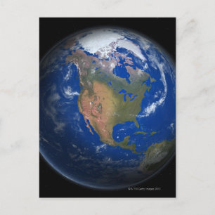 Cartão Postal Planeta Terra 3