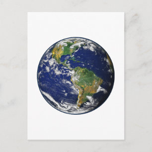 Cartão Postal PLANETA TERRA (sistema solar) ~~