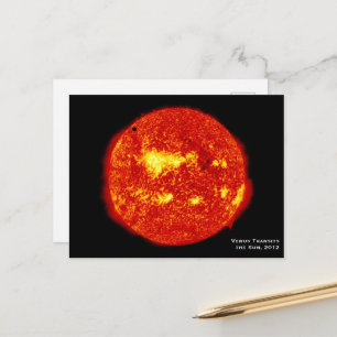 Cartão Postal Planeta Vênus Transita o Sol, Hi-Res