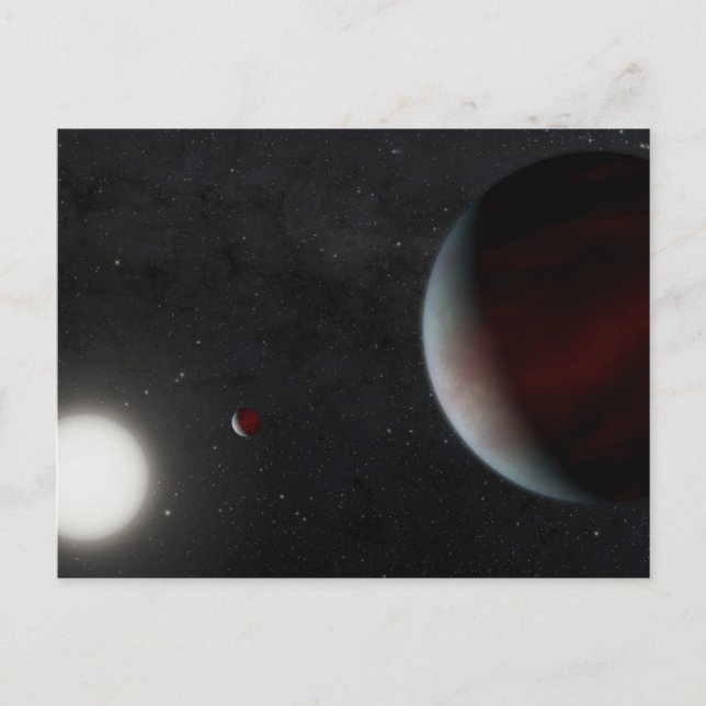 Cartão Postal Planetas em Órbita da Estrela Semelhante ao Sol Ep (Frente)