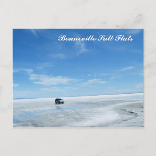 Cartão Postal Planícies de Sal de Bonneville