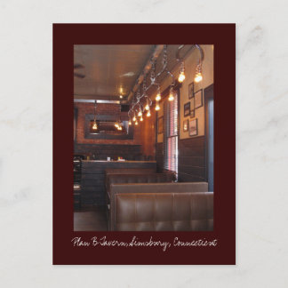Cartão Postal Plano B Tavern, Simsbury
