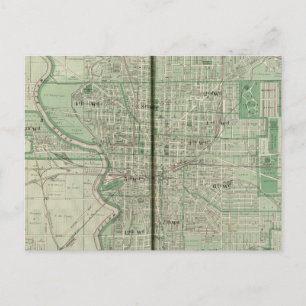 Cartão Postal Plano de Indianápolis