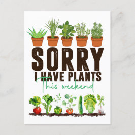 Cartão Postal Plantar Legume vegetal Vegetariano apreciação