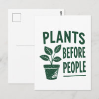 Plantas Engraçadas Antes das Pessoas Arte de Carim