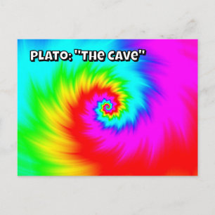 Cartão Postal Platão: "A Caverna"