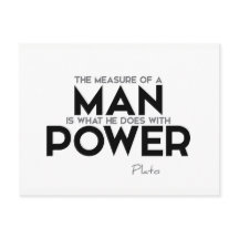 Platão: Medida de homem, potência
