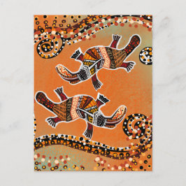 CARTÃO POSTAL PLATAPUS ART