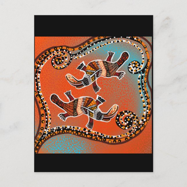 CARTÃO POSTAL PLATAPUS ART (Frente)