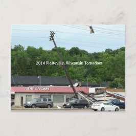 Cartão postal Platteville, Tornadoes Memabilia 201