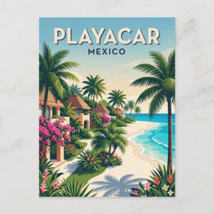 Cartão Postal Playacar México