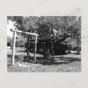 Cartão Postal Playground antigo