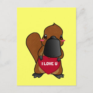 Cartão Postal Playpus Cujo