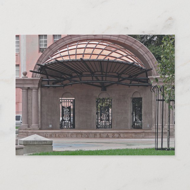 CARTÃO POSTAL - Plaza da Cidade do Centro Chico (Frente)