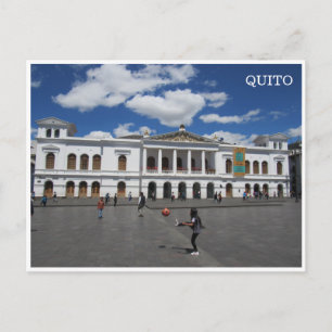 Cartão Postal plaza de la independencia quito