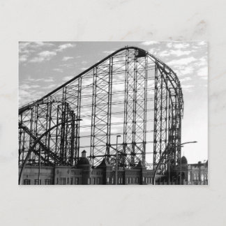 Cartão Postal Pleasure Beach B/W