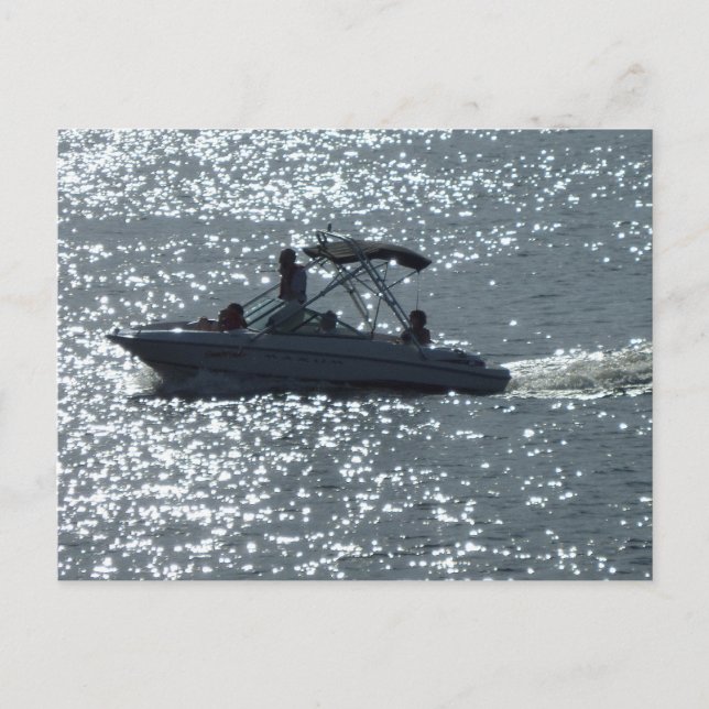 Cartão Postal Pleasure Cruise, Cardiff Bay (Frente)