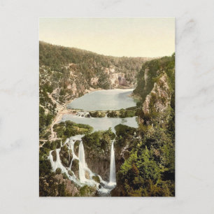 Cartão Postal Pletvicersee (ou seja, Lago Plitvice), Ermitensee,