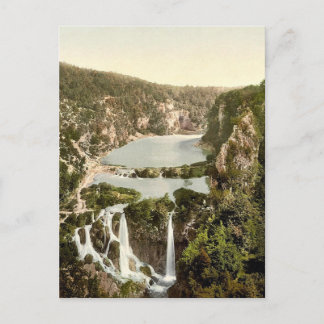 Cartão Postal Pletvicersee (ou seja, Lago Plitvice), Ermitensee,