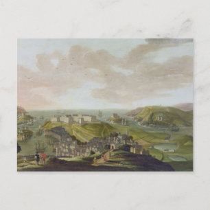 Cartão Postal Plymouth, 1673 (óleo na canvas)