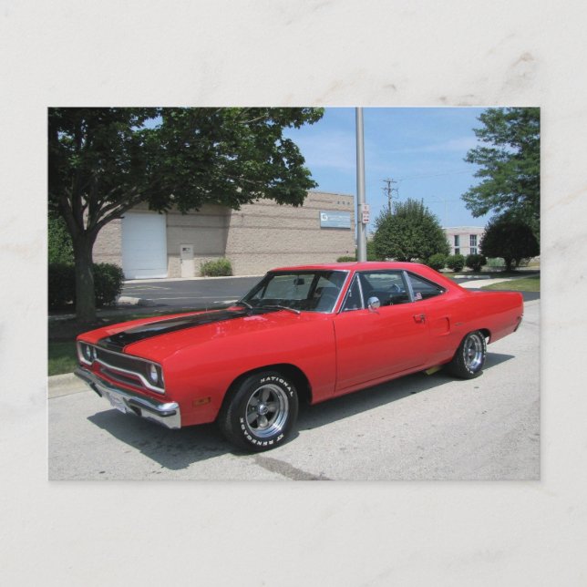 Cartão Postal Plymouth GTX 70' (Frente)