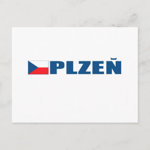 Cartão Postal Plzen