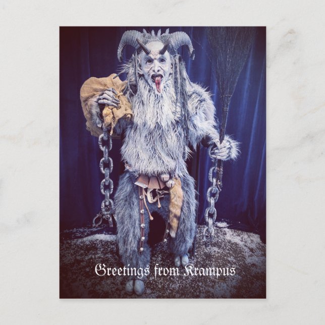 Cartão postal PNW Krampus (Frente)
