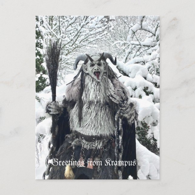 Cartão postal PNW Krampus (Frente)