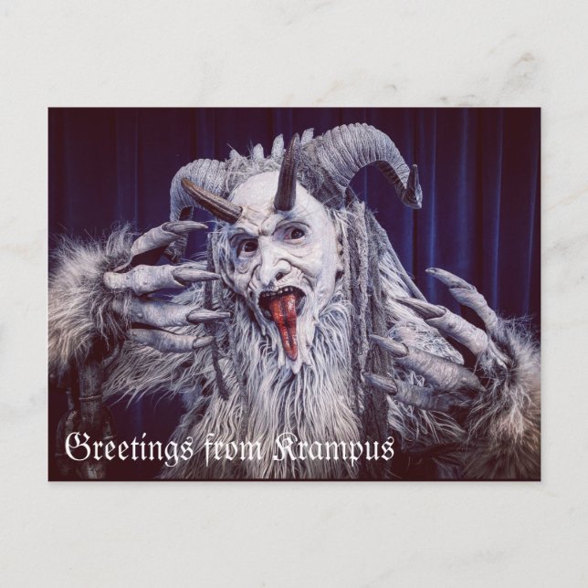 Cartão postal PNW Krampus (Frente)