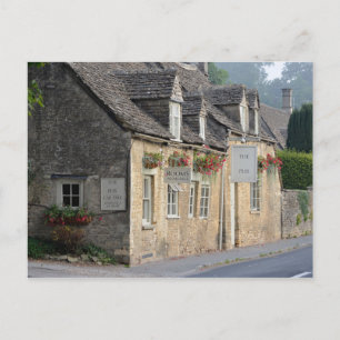 Cartão Postal Pob da aldeia em Cotswolds