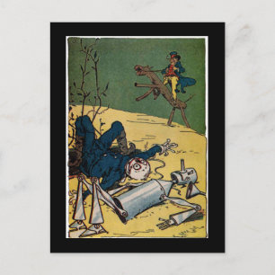 Cartão Postal Pobre espantalho e TinMan