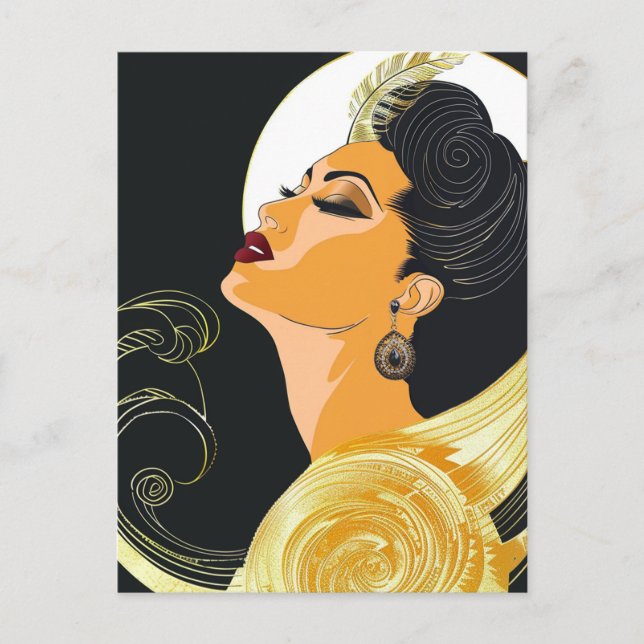 CARTÃO POSTAL PODER DA BELEZA #6 (Frente)