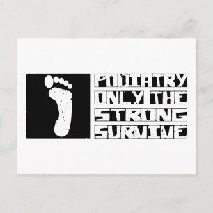 Cartão Postal Podiatria Survive